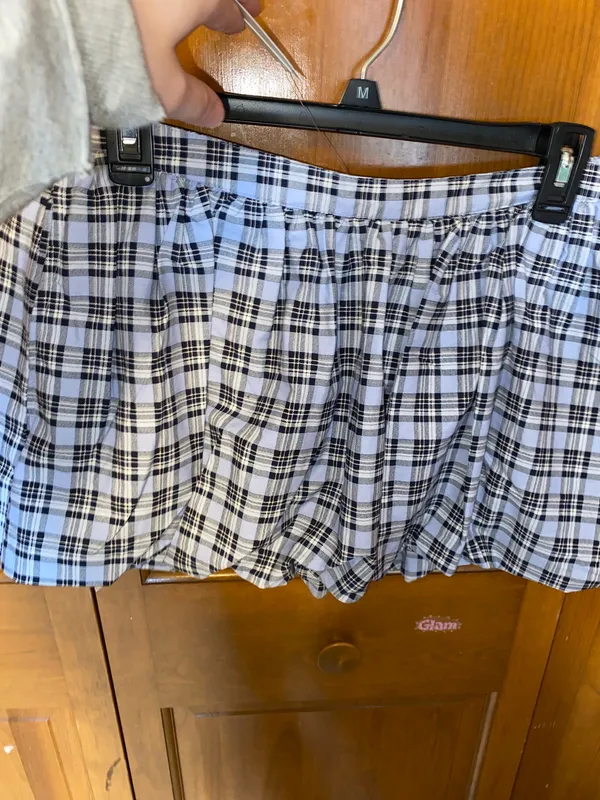 Hollister plaid bubble skirt nwt - Image 8