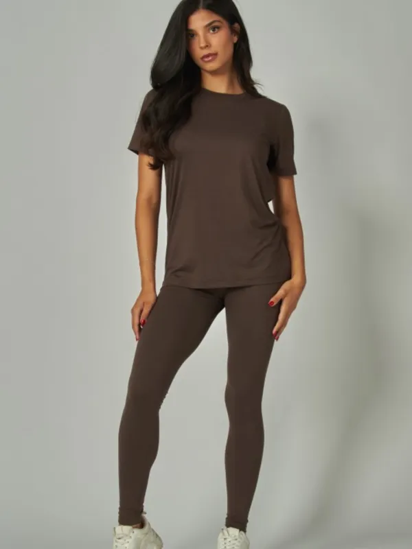 Love Poem Butter Soft Brushed Casual Top And Leggings Set Size Large Nwt - Image 4