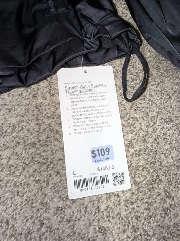 lululemon athletica Stretch-Satin Flocked Training Jacket - Image 5