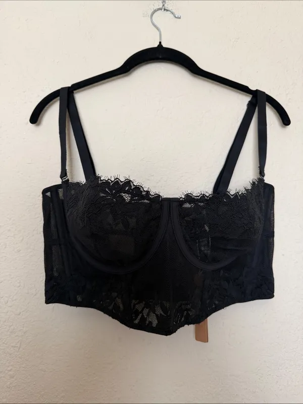 SKIMS femme lace balconette corset size XL NWT - Image 3