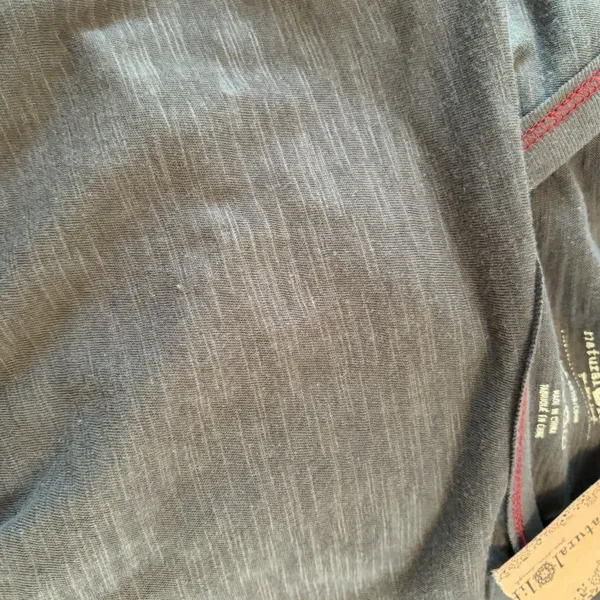 Natural Life Frankie‎ Knit Cotton T Midi Dress Green Oversized NWT XS Lagenlook - Image 4