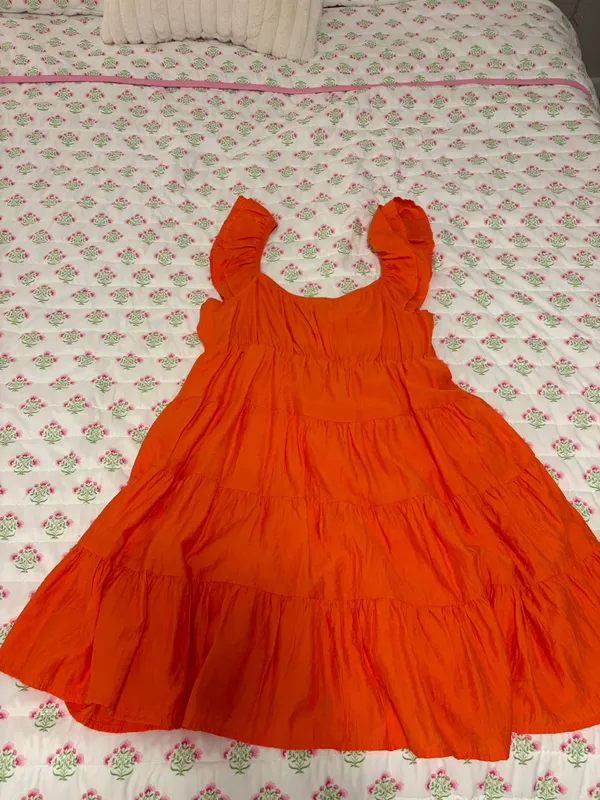 Blu Pepper orange dress - Image 2