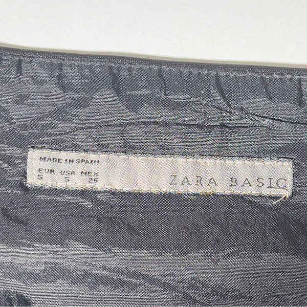 Zara High Waist Mini Skirt - Image 4
