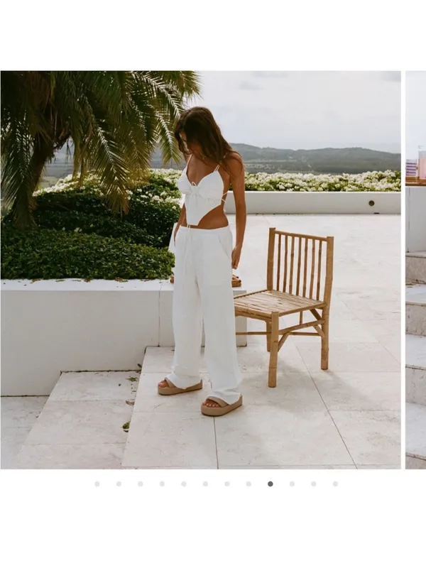 SABO Skirt Ginny Top in white small - Image 3