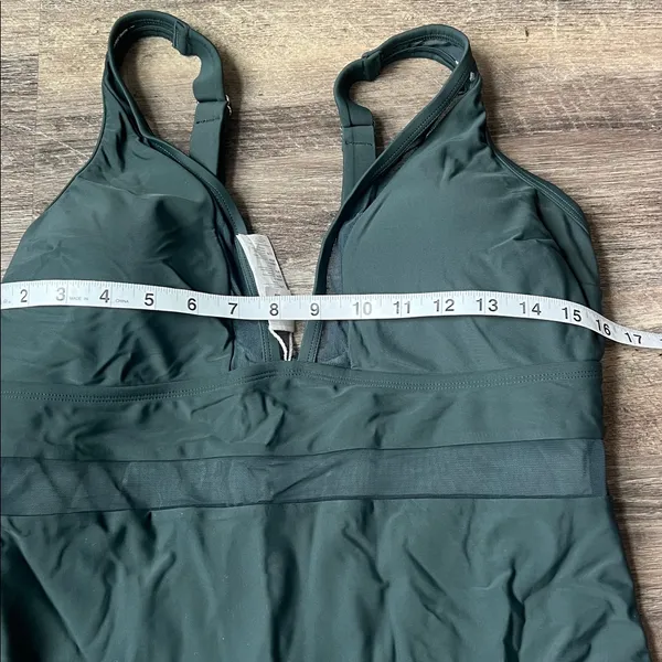 Cheeky Deep Green Women’s one piece bathing Suit, size XL ⚫️ - Image 7