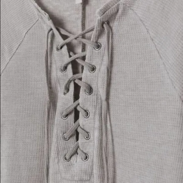 ✨H&M Waffled Jersey Top✨ - Image 7