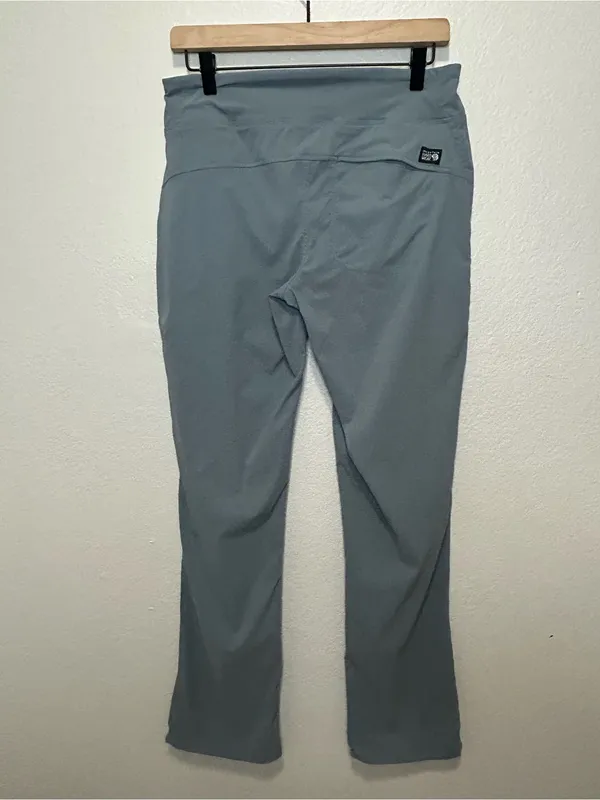 Mountain Hardwear Water Resistant Hiking Pants Light Blue Gray Pull On Women’s - Image 3