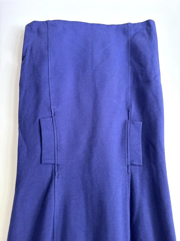 Boden Royal Blue Peter Pan Collared Sheath Mini Dress Preppy Sleeveless - Image 3
