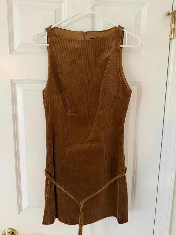 Zara belted corduroy dress - Image 2