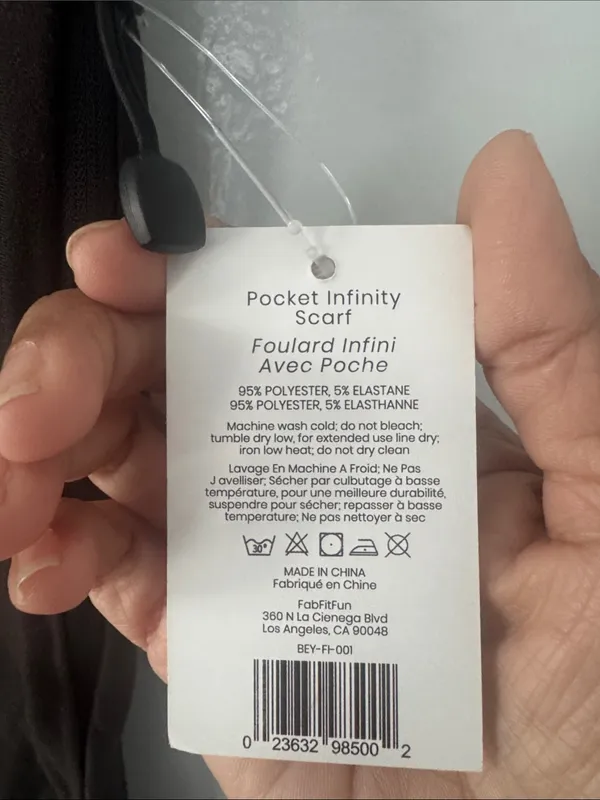 Beyond Yoga Pocket Infinity Scarf Brand New With Tags - Image 2