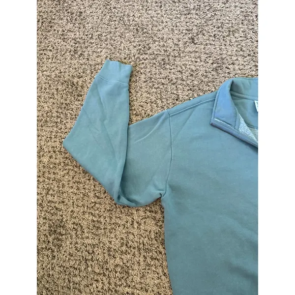 Madeira Beach Florida Blue Quarter Zip Sweatshirt Size Small - Image 5
