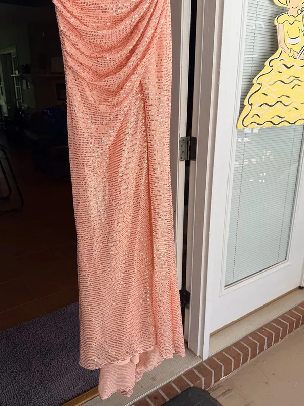 Latena Sequin Prom Dress 6 Pink - Image 4