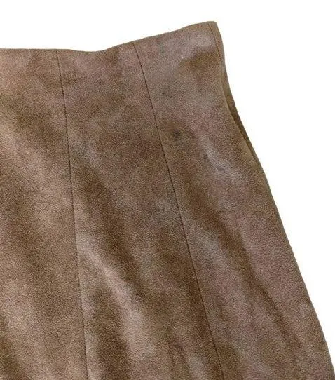 Altar’d State | Button Front Suede Mini Skirt | Size XS - Image 5