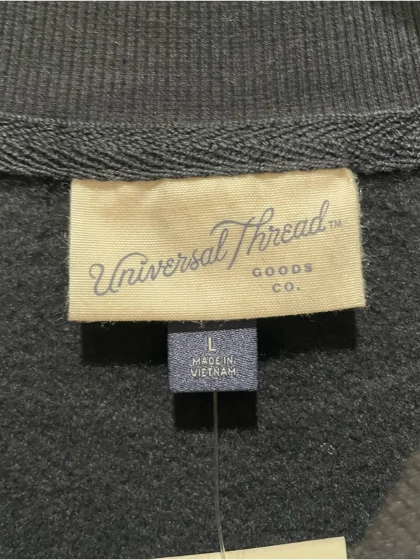 Universal Thread Party Graphic Sweatshirt Black Women Size Large Pullover - Image 5