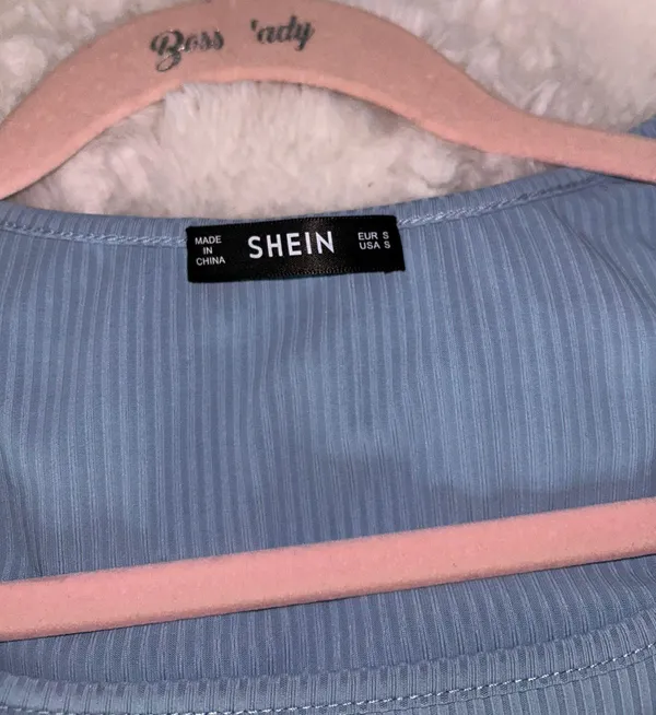 SheIn Baby Blue Body Suit - Image 5