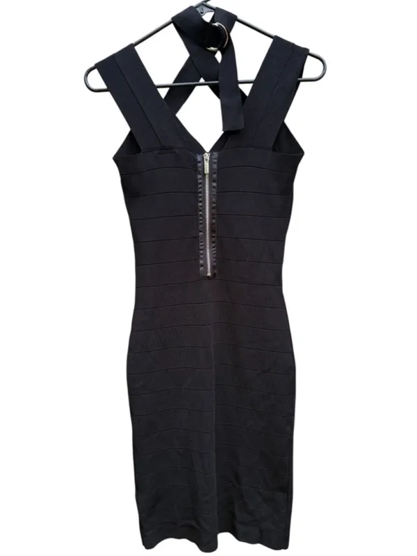 NWT Karen Millen BodyCon Bandage Dress Black Size 2 - Image 5
