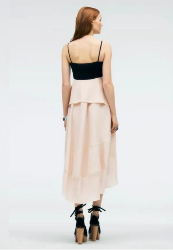 ZARA Midi contrast dress limited edition 2318/763 Size M - Image 2