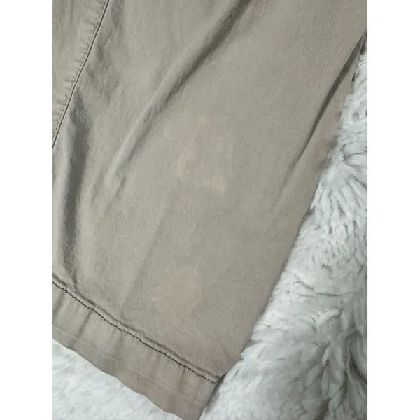 Garage Tan Cargo Pants Utility Workwear Y2K Khaki Straight Leg Size 3 - Image 5
