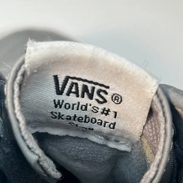 Vans Old Skool Grey Hi Top Skate Sneakers Shoes Grey Women 8 / Men 6.5 - Image 15