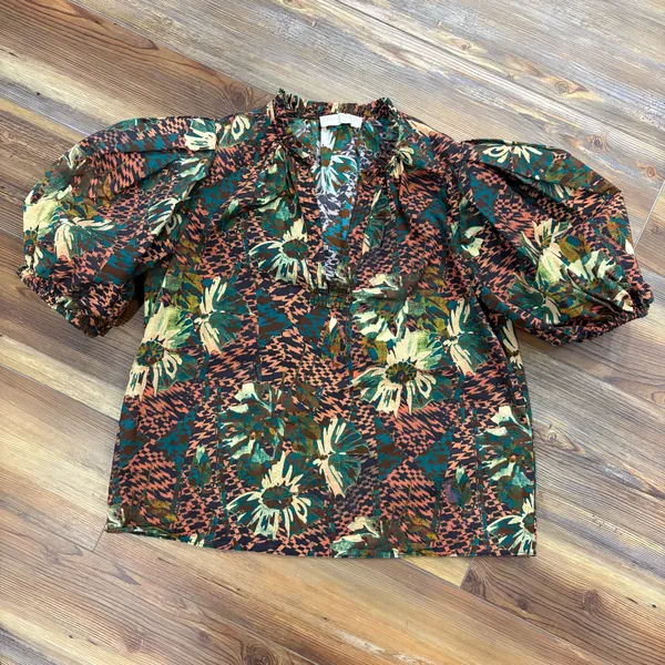 Ulla Johnson Tillie Cotton Poplin Blouse Top - Image 5
