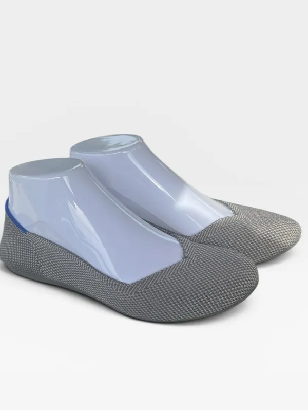 Rothy’s The Flat Gray Knit Ballet Flats Washable Sustainable Shoes 7.5 - Image 4