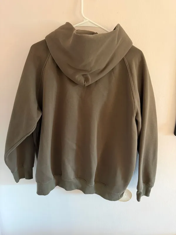 brown hoodie Size L - Image 2