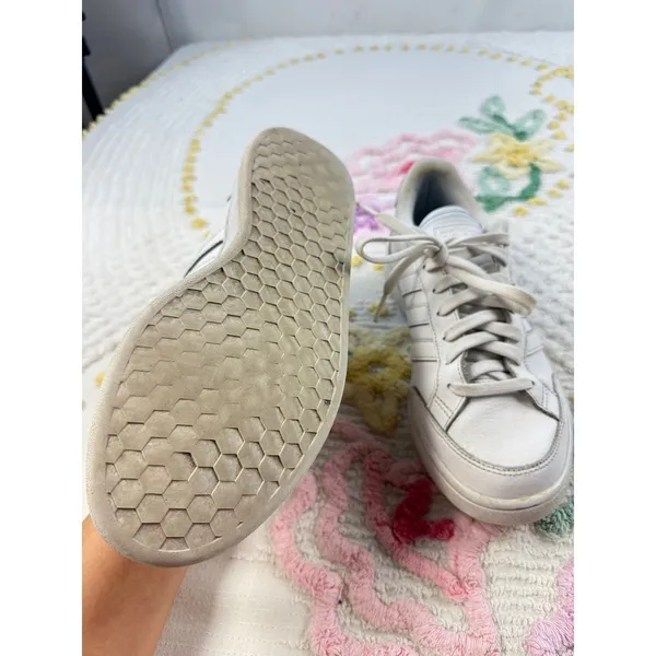 Adidas Grand Court Base Sneakers White Athletic Shoes‎ Women's Size 9 - Image 2