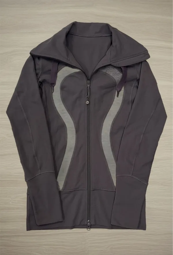 🕺🏼 Lululemon Stride Jacket~Lilac Heathered Coal - Image 4