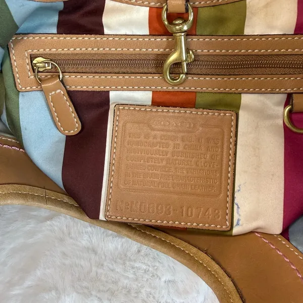 y2k Coach Legacy Tan Ergo Hobo Shoulder Bag - Image 8