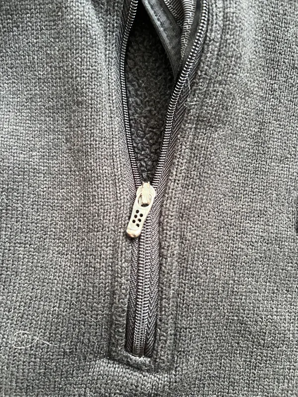 Patagonia Better Sweater Black Quarter-Zip Fleece Pullover Women’s Medium - Image 3