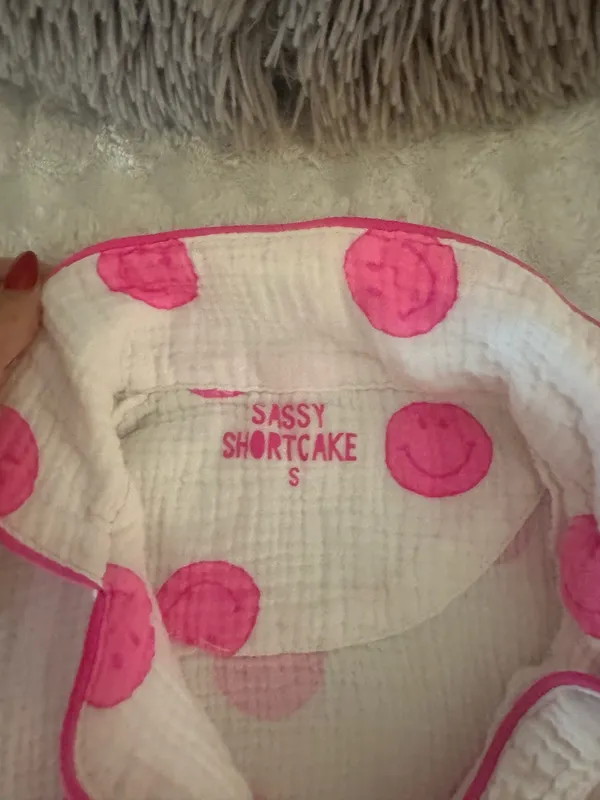 sassy shortcake pajamas Pink - Image 3