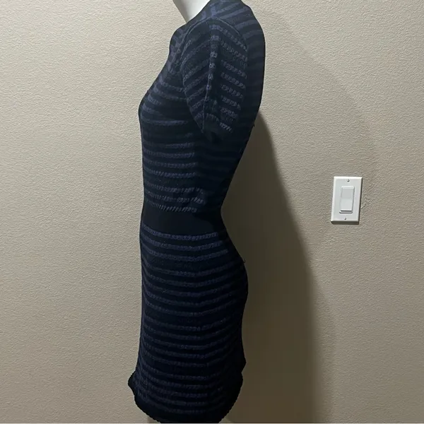 Zara knit striped jersey dress - Image 5
