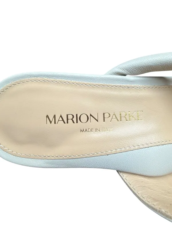 MARION PARKE Genna 60mm Block Heel Sandals Sz 7.5 (37 1/2‎ IT) - Image 4