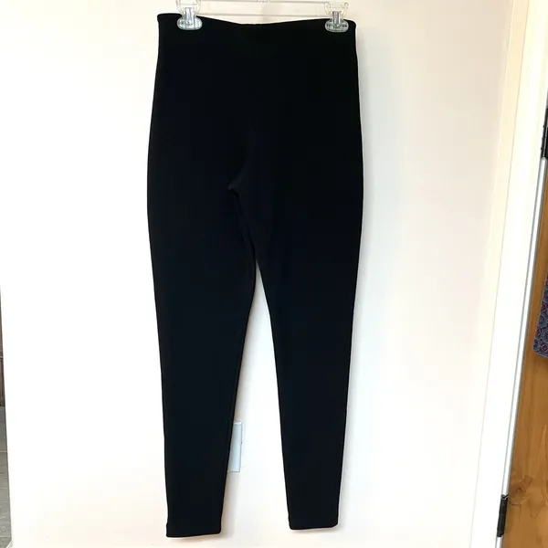 Equestrian brand Women’s Small Black Leggings Stretchy Tactel Lycra Made In USA - Image 3