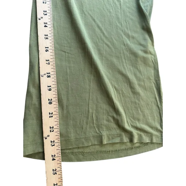Gudrun Sjoden Green Stretchy‎ Crop Wide Leg Pants XL Modal Boho Lagenlook #W1-9 - Image 6
