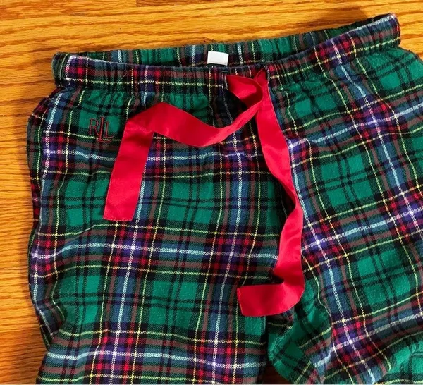 Lauren Ralph Lauren Plaid Pajama Pants XS - Image 6