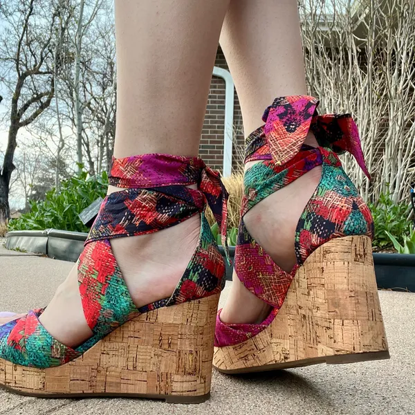 Impo Lace-Up Wedges - Image 6