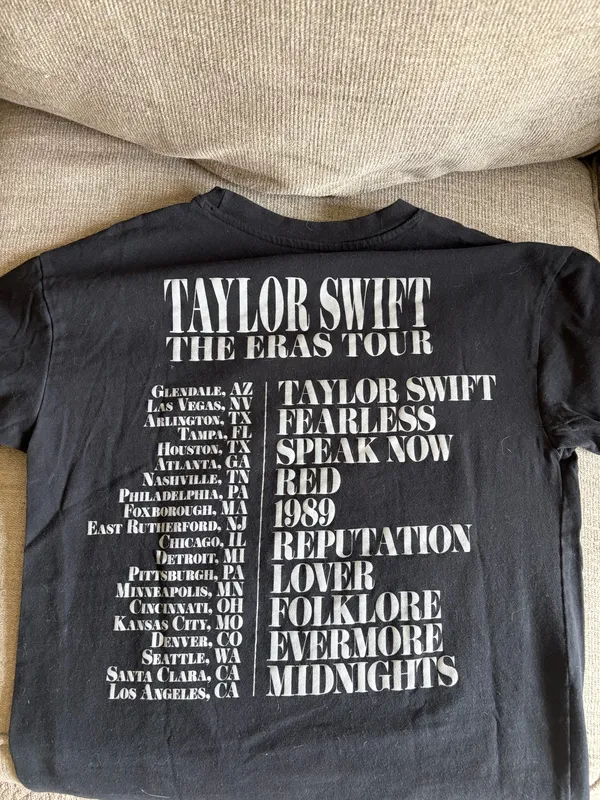 Taylor Swift Eras Tour T-Shirt - Image 5