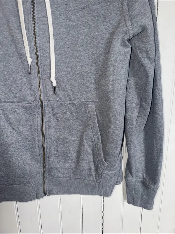 Under Armour Zip Up Hoodie Grey Size XS - Image 3