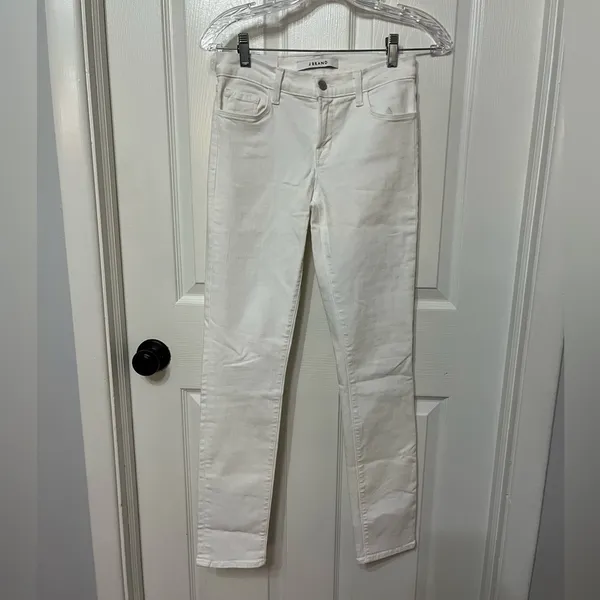 NWT J brand jeans womens‎ size 25 white blanc maria skinny mid rise denim - Image 3