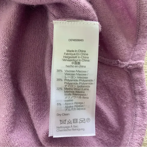 Madewell mock neck long‎ sleeves relaxed soft, size XS Ashbury Mockneck - Image 7