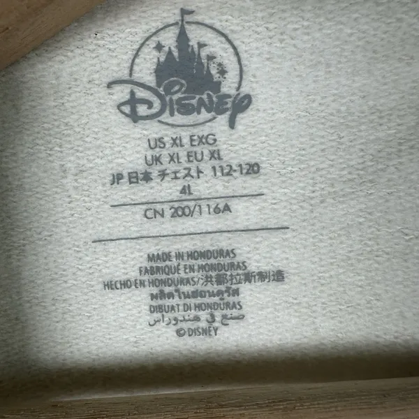 Disney Parks sweatshirt Sz XL "Let the Good Times Roll" Graphic Mickey - Image 3