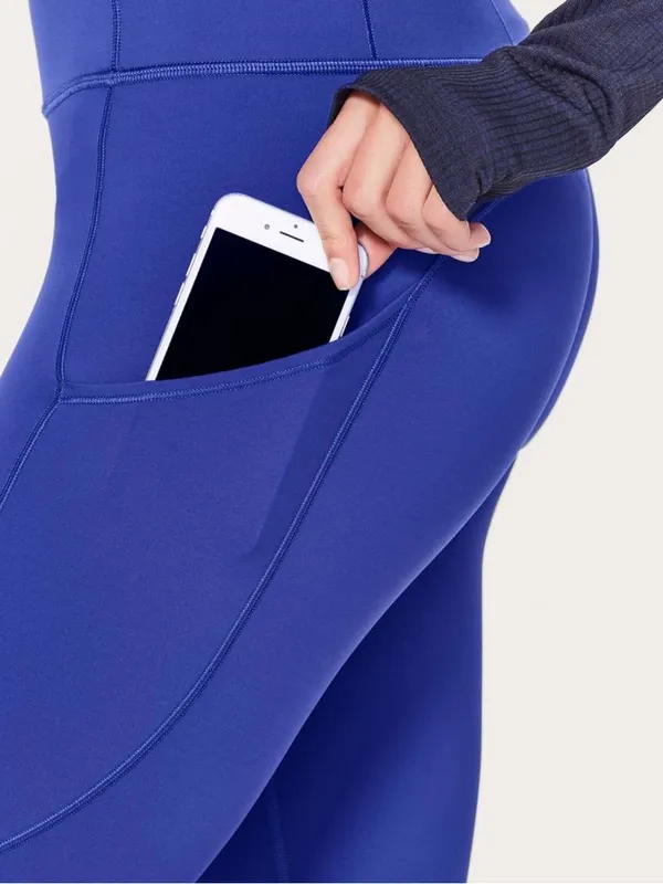 Lululemon Fast & Free Royal Blue Leggings - Image 5