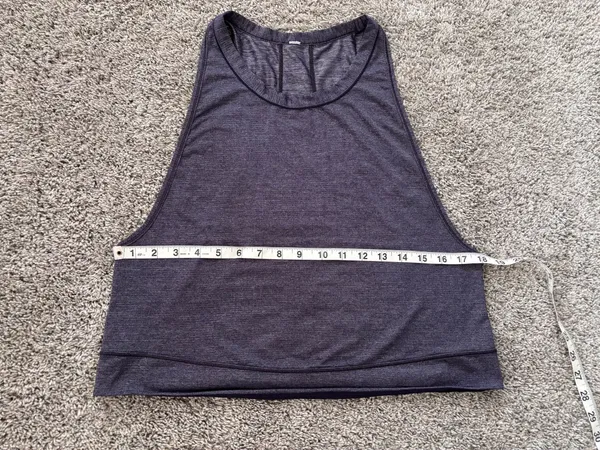Lululemon Pace Perfect Loose Semi Cropped Athletic Tank Top Size 6 No size tag - Image 6