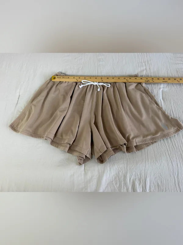 FP Movement by Free People Taupe Drawstring‎ Skort - Image 4