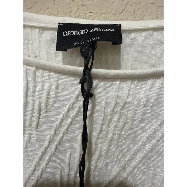 Giorgio Armani Textured Top Size 12 - Image 4