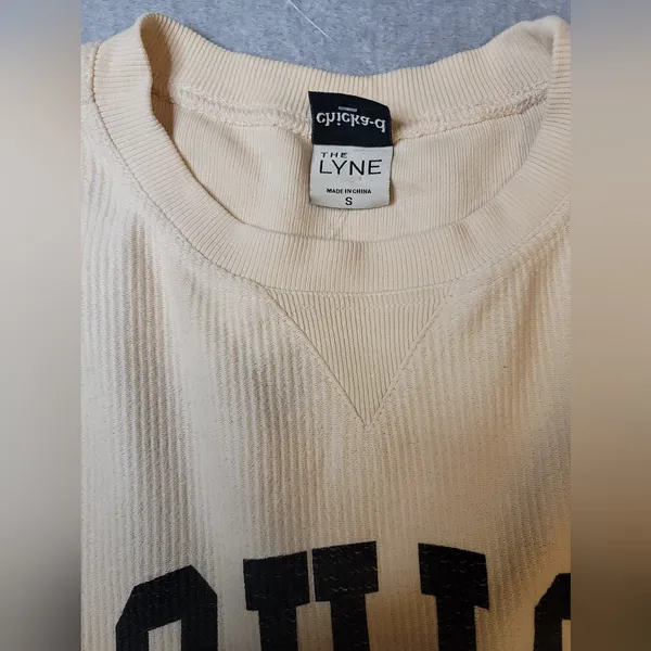 Chicka-D OHIO Corded Boxy Crewneck Sweatshirt - Size M - Gameday Chic - Image 7
