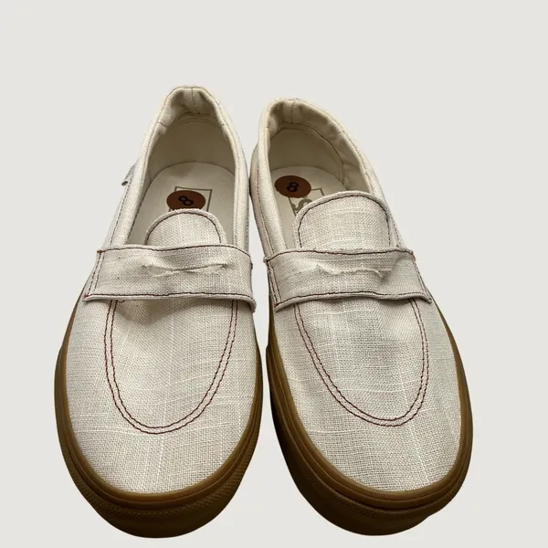 Vans Style 53 DX Anaheim Factory Loafers Off White Gum Lug Mens 8 Womens 9.5 - Image 3