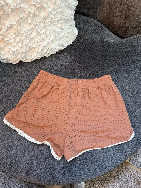 offline by aerie mesh crochet shorts - Image 5