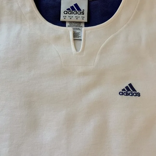 White Climalite Short Sleeve Tennis Tee Size Medium - Image 6